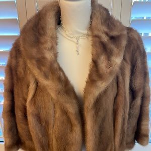 EMIL STOCKTON FAUX FUR COAT